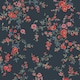 image 1 of Cath Kidston Millfield Blossom Navy Blue Wallpaper