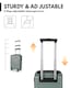 image 6 of Hard Shell Cabin Luggage 40x30x20 Carry On Suitcase TSA Lock | Green | Mint Green | Cabin Bag
