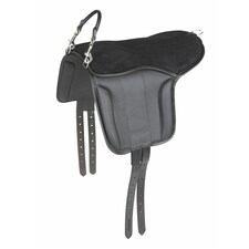 Aviemore Leather Pony Saddle Pad - Black - One Size