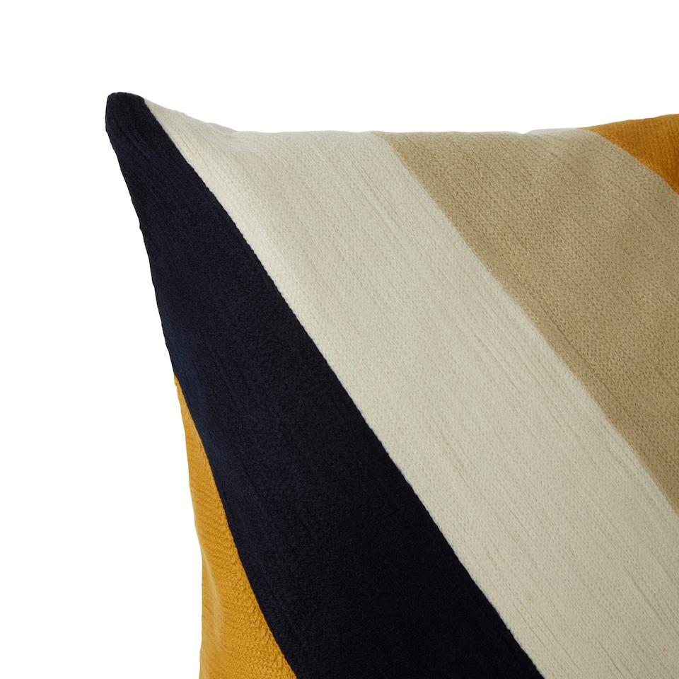 image 1 of Interiors by Premier Geometric Abstract Pattern Cushion Multi
