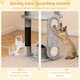 image 5 of COSTWAY Multi-level Large Cat Tree with Sisal Scratching Posts