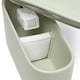 image 4 of Cat Mate 800ml Ceramic Pet Water Fountain Sage Green (800USG) | Green