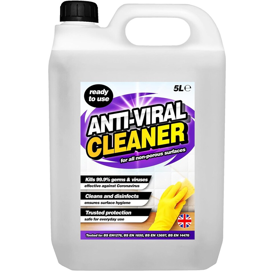 image 1 of 2 x 5L Antiviral Disinfectant Surface Cleaner Ready To Use