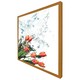 image 4 of Flowers on marble (Picture Frame) Brown | S