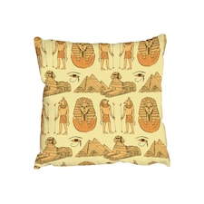 Egyptian Sketch symbols (Outdoor Cushion)