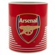 image 3 of Arsenal FC Lines 325ml Mug - Red/White - One Size