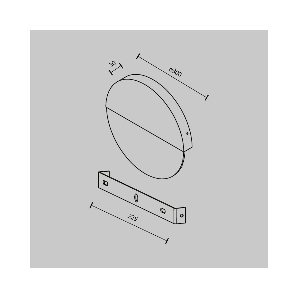 image 1 of Jupiter Modern Integrated LED Wall Lamp Brass 3000K 200lm White Shade