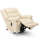 image 3 of Seattle Electric Single Motor Rise Recliner Bonded Leather Chair (Cream)