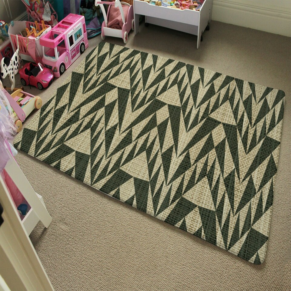 image 1 of Geo Pattern (Rug) Multi | Small: 60x110cm