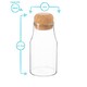 image 3 of Argon Tableware Glass Storage Bottles with Cork Lids - 180ml - Pack of 3