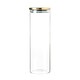 image 4 of Argon Tableware Glass Storage Jars with Metal Lids - 2 Litre - Gold - Pack of 3