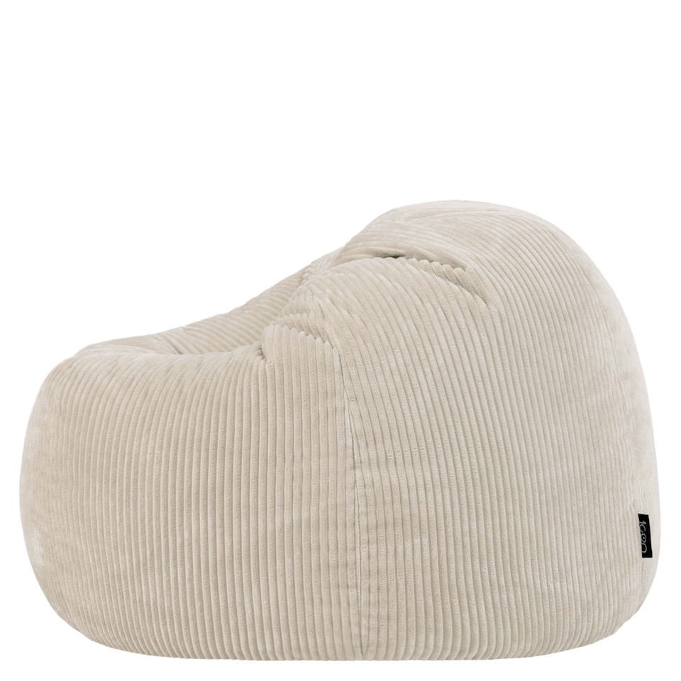 image 1 of icon Kingston Classic Beanbag Corduroy Natural Beige Set of 2