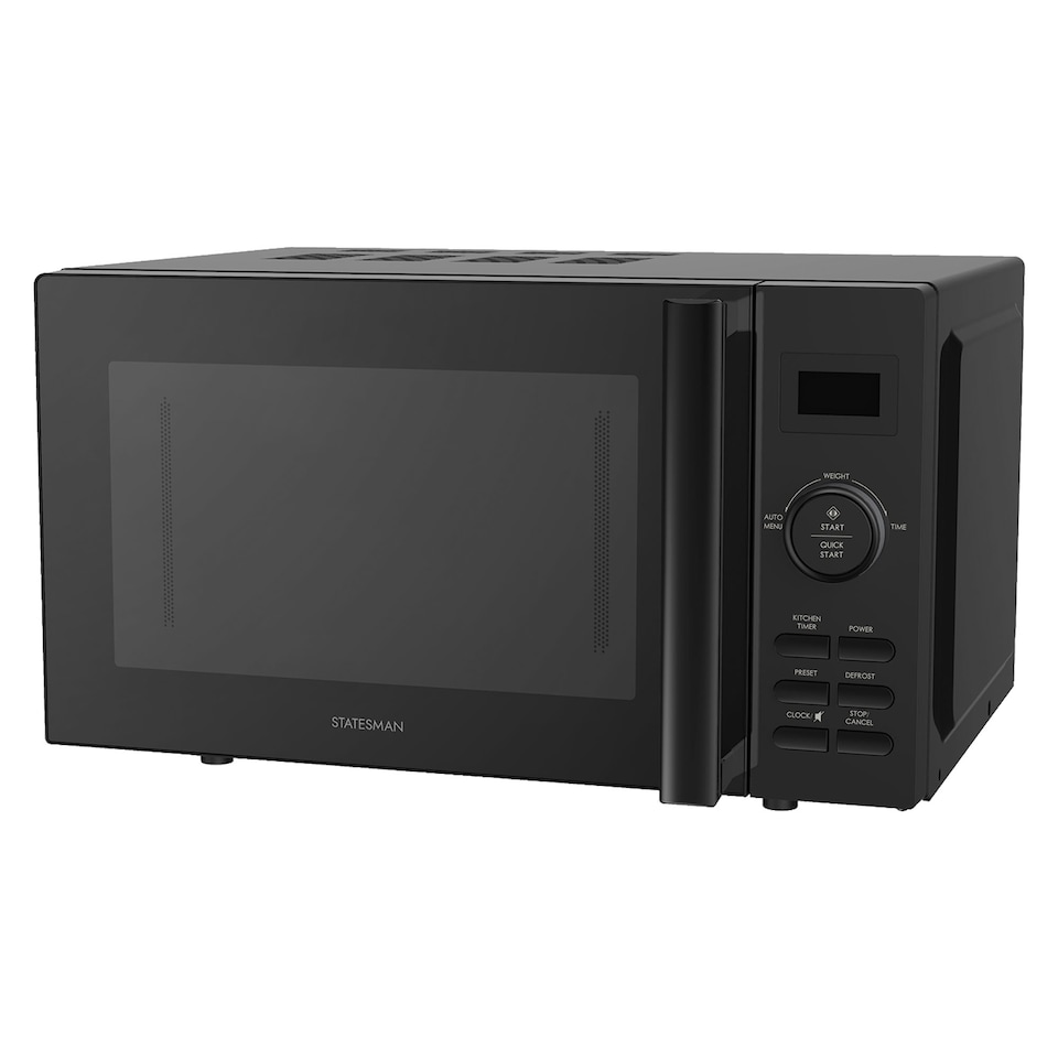 image 1 of Statesman SKMS0820DSB Solo Digital Microwave, 20 Litre, 800W, Black