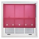 image 3 of FURNISHED Roller Blinds Daylight Round Eyelet Light Filtering Easy Fit Trimmable Window Blind | Pink | Fuchsia | (W) 205cm x (L) 165cm