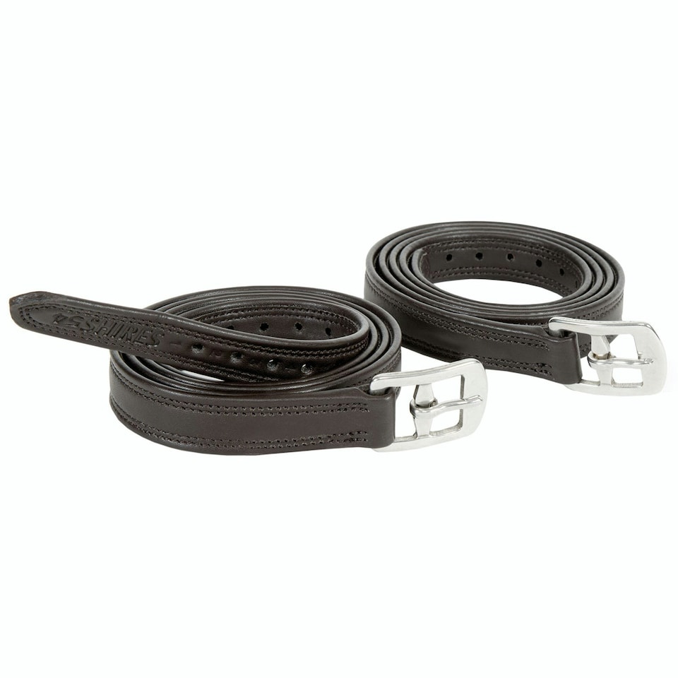 Shires Horse Stirrup Leathers - Havana - 61in