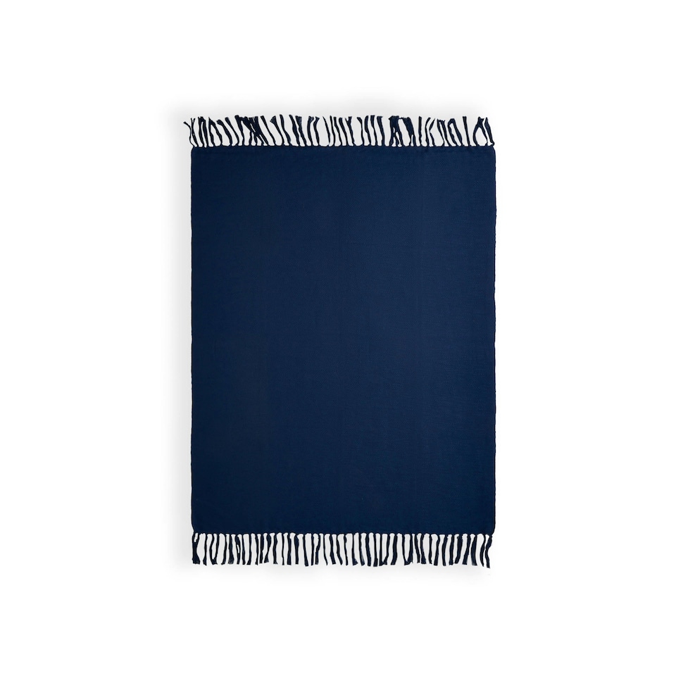 image 1 of BHS Juna Throw | Blue | Navy | 1
