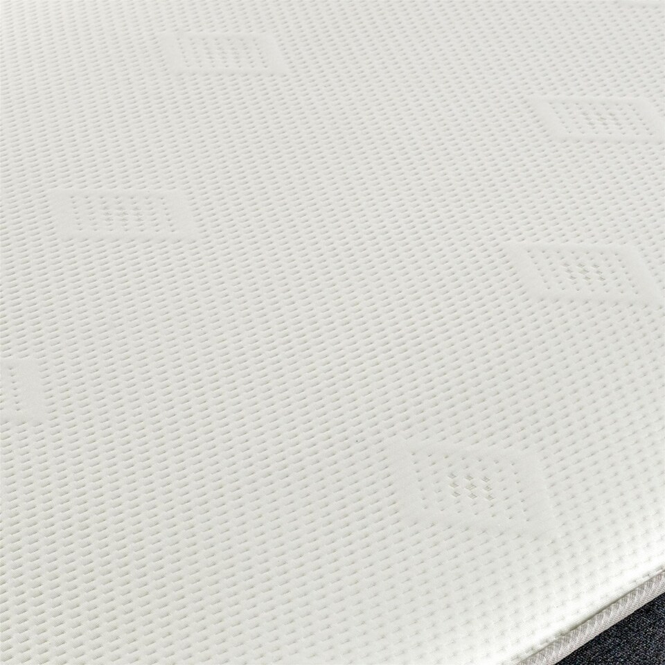 image 1 of Linear Cool Touch Hybrid Mattress - 20cm Deep, Soft Firmness | Grey | Single