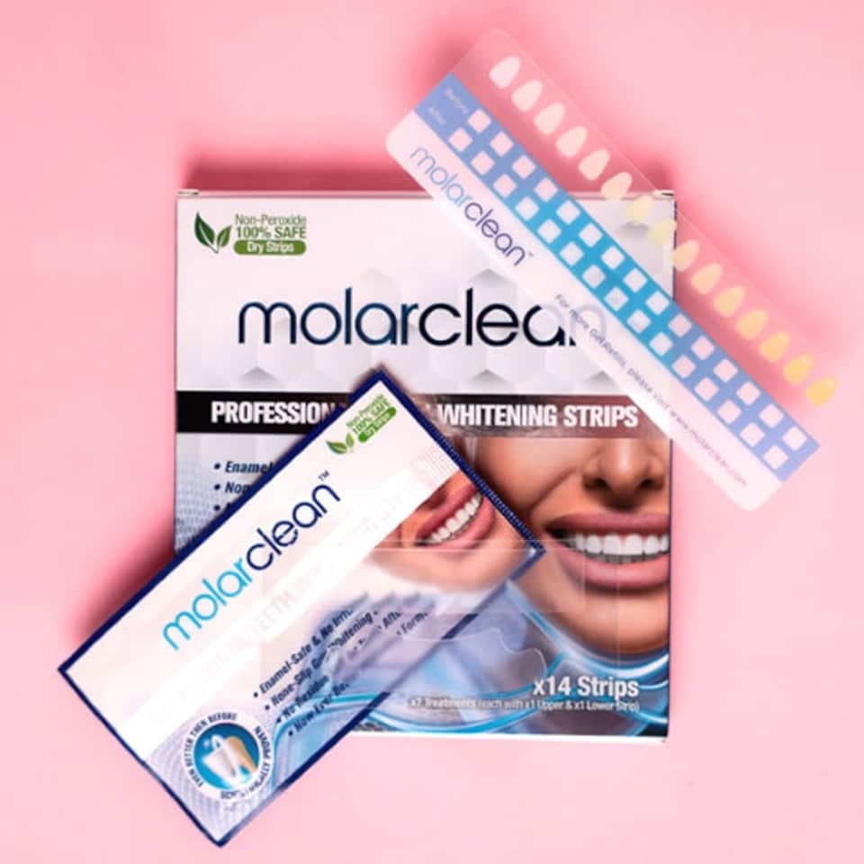 image 1 of Molarclean Teeth Whitening Strips