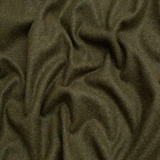 Minerva Core Range Green Melton Wool Blend Coating Fabric for Dressmaking, 152cm / 59" Wide - per metre