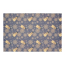 Living and Home 10pcs Christmas Rustic Kraft Wrapping Paper Sheets