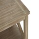 image 5 of Interiors by Premier Winter Melody Coffee Table, Wood Table for Coffee and Outdoor with Bottom Shelf, Pine Wood & MDF Tea Table Cream