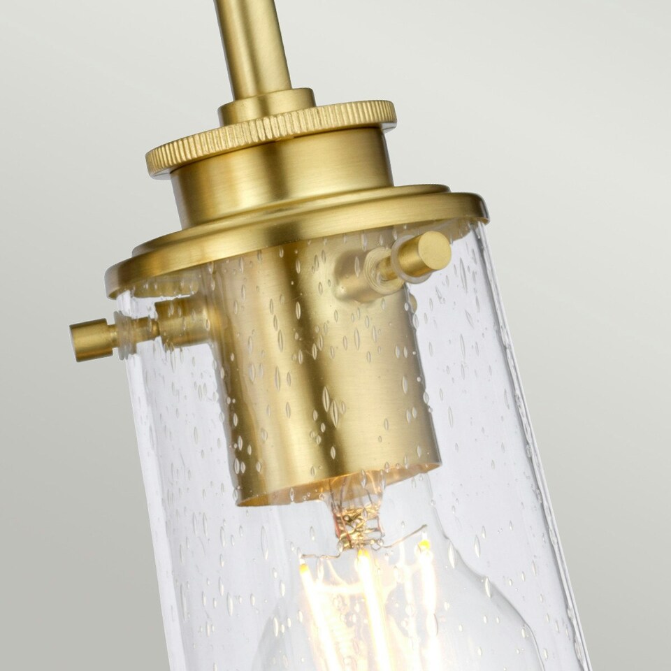 image 1 of Kichler Braelyn 3 Light Wall Light Brushed Brass IP44