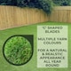 image 7 of 30mm Artificial Grass - Natural and Realistic Fake Lawn Astro Turf | Green | 3M x 1M | 1