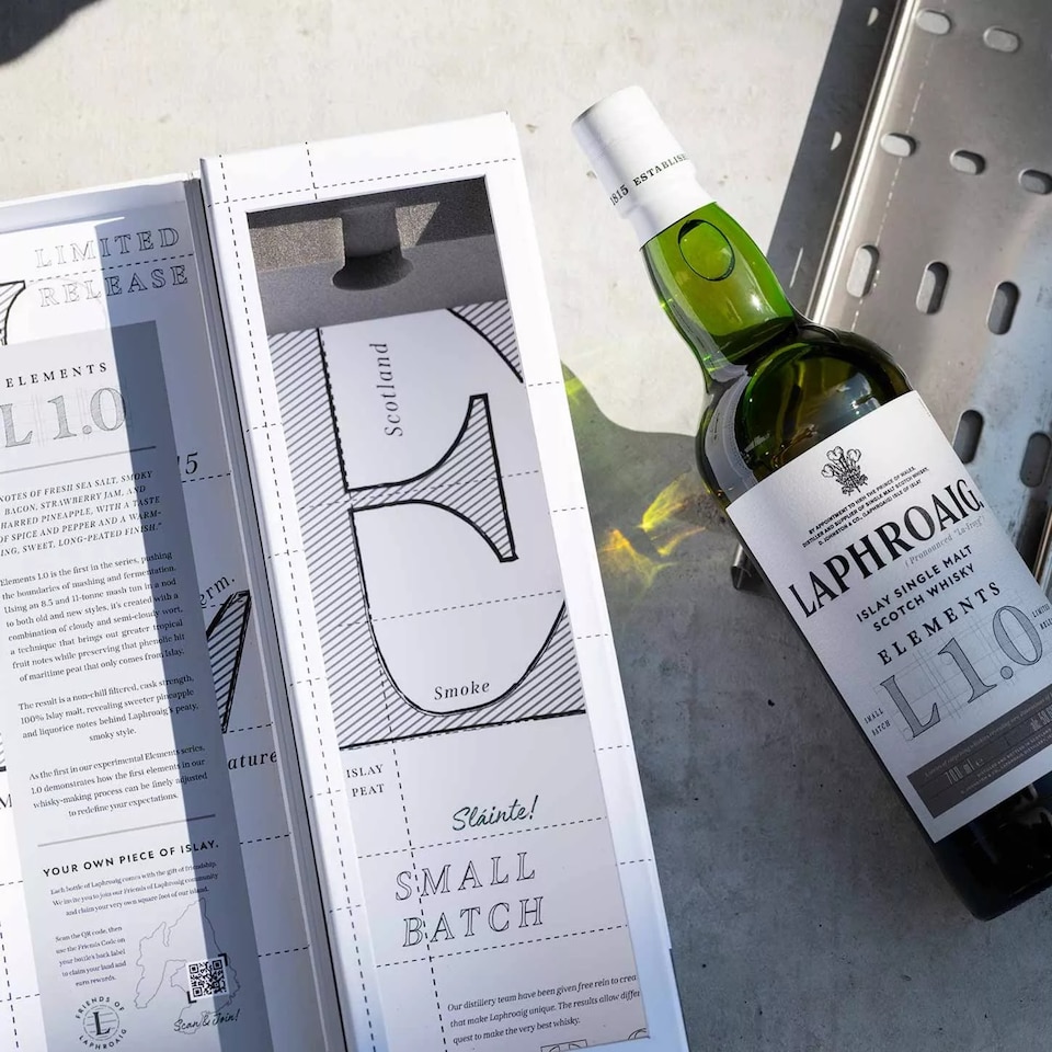 image 1 of Laphroaig - Elements 1.0 Single Malt Scotch Whisky