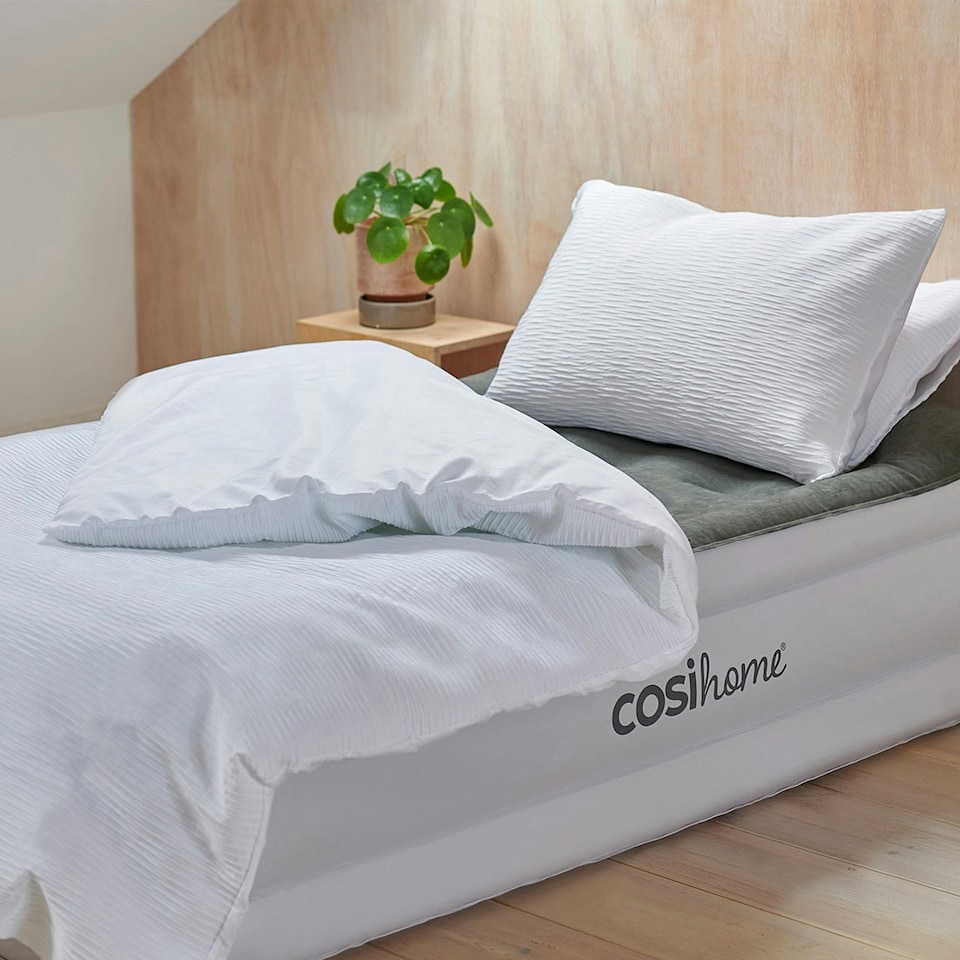 image 1 of Cosi Home Single Size Air Bed - Built-in Electric Pump and Pillow