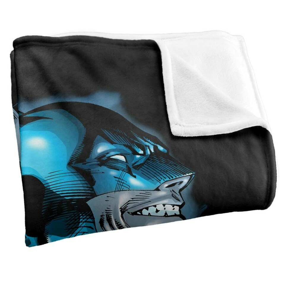 image 1 of Batman Action Pose Blanket - Multicoloured - One Size