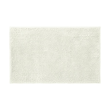 Chenille Bobble Bath Mat Non-Slip 50 x 80cm - Cream
