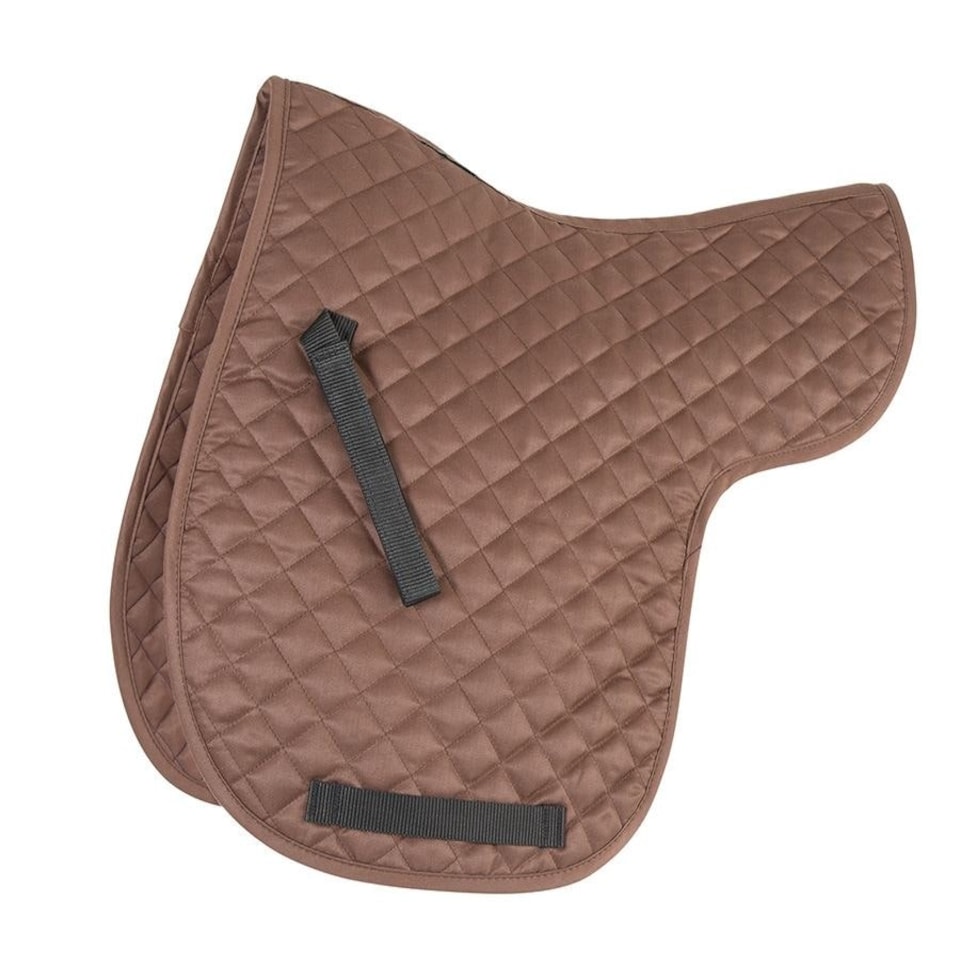 image 1 of Shires Wessex Numnah Small Pony Brown | Size: Small Pony
Colour: Brown