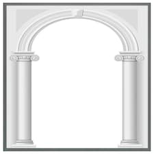 Colums (Picture Frame) Grey | XL