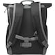 image 2 of Aqua Roll Top Recycled Water Resistant 20L Bike Bag - Solid Black - One Size
