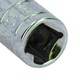 image 3 of 3/16 WW BSW BSF 3/8in Drive Double Deep Whitworth 12 Sided Bi-Hex Socket