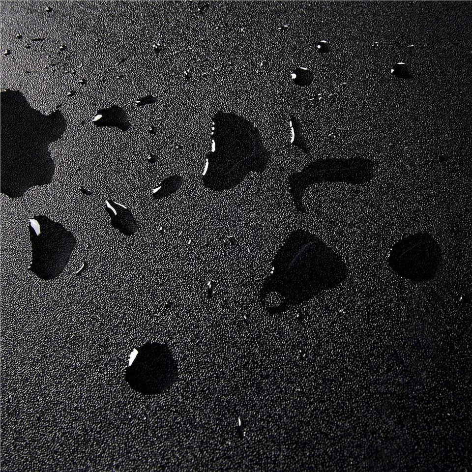 image 1 of Yaheetech Minimalist End Table with 3 Drawers Black