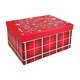 image 1 of Medium Flat Pack Trunk Tartan Christmas Gift Box