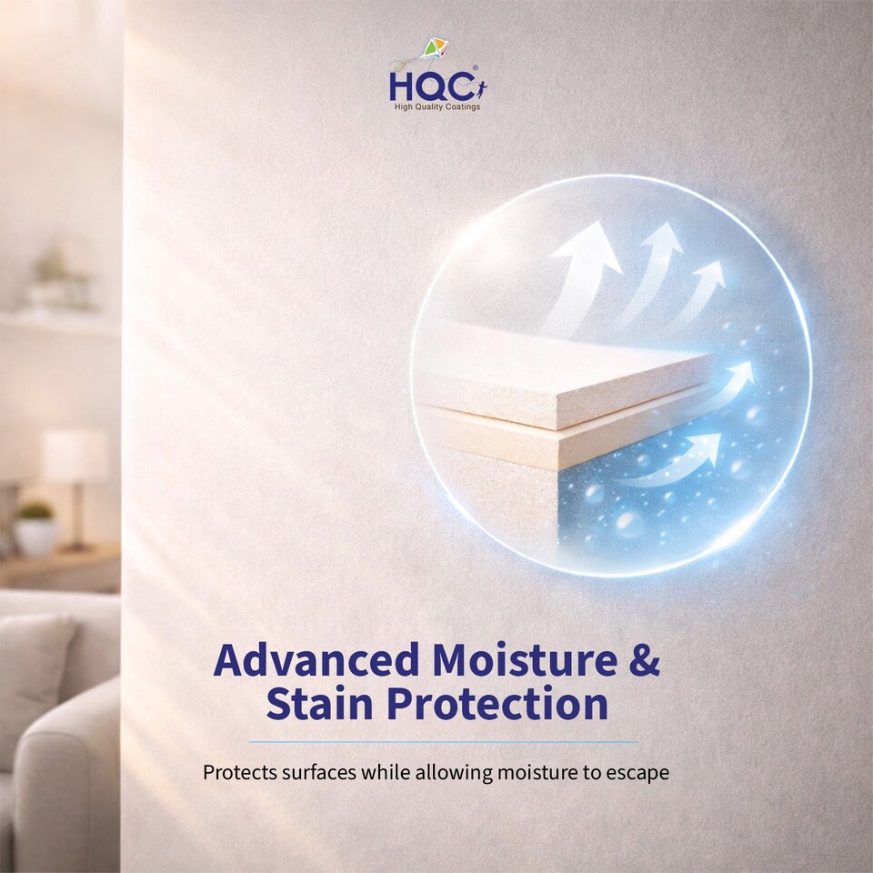 image 1 of HQC Kitchen & Bathroom Paint - Mould Resistant, Washable & Durable - Terracota - 2.5L