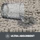 image 5 of Non Slip Bath Mat Water Absorbent Shower Mats Machine Washable Bathroom Rug, Grey | Grey