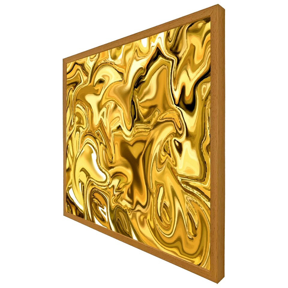 image 1 of Golden liquid (Picture Frame) Grey | L