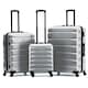 image 6 of Flight Knight Suitcase Set, Large Suitcase, Extra Large Suitcase, Cabin Suitcase 55x40x20cm - 60+ Airlines Approved - EasyJet, Jet2, Ryanair Priority Carry On | Black | Black/Tan | Large