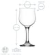 image 3 of LAV Nevakar White Wine Glasses - 200ml - Clear