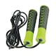 image 2 of Urban Fitness Skipping Rope - Black/Green - 2.8m