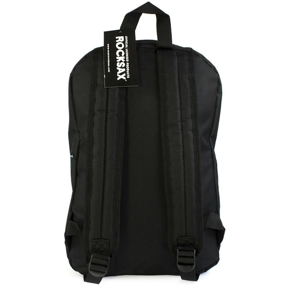 image 1 of Rock Sax Fall Out Boy Backpack - Black/White - One Size