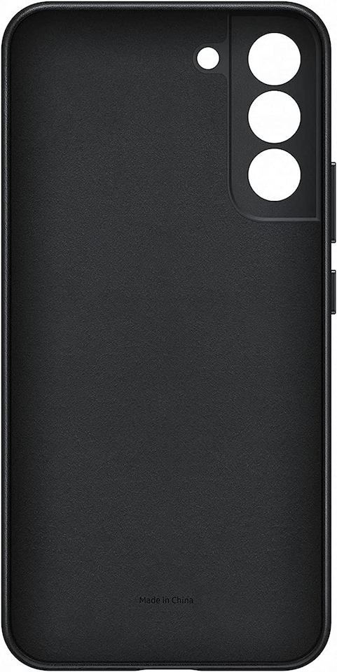 image 1 of Samsung Galaxy S22 Plus Leather Cover Black - EF-VS906LBEGWW