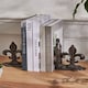 image 1 of Fleur de Lys Cast Iron Bookends