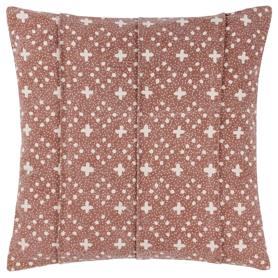 image 1 of Yard Helm Organic Woven Cushion, Pecan, 50 x 50cm
