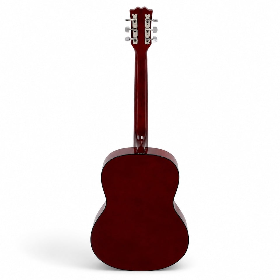 image 1 of 39 Inch Full Size 6 String Steel Strung Acoustic Guitar | Brown