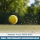 image 7 of BLUOM Pack Of 12 Tennis Balls Pack with Mesh Carry Bag for All Courts Pressureless
