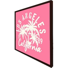 Los angeles california (Picutre Frame) Brown | M